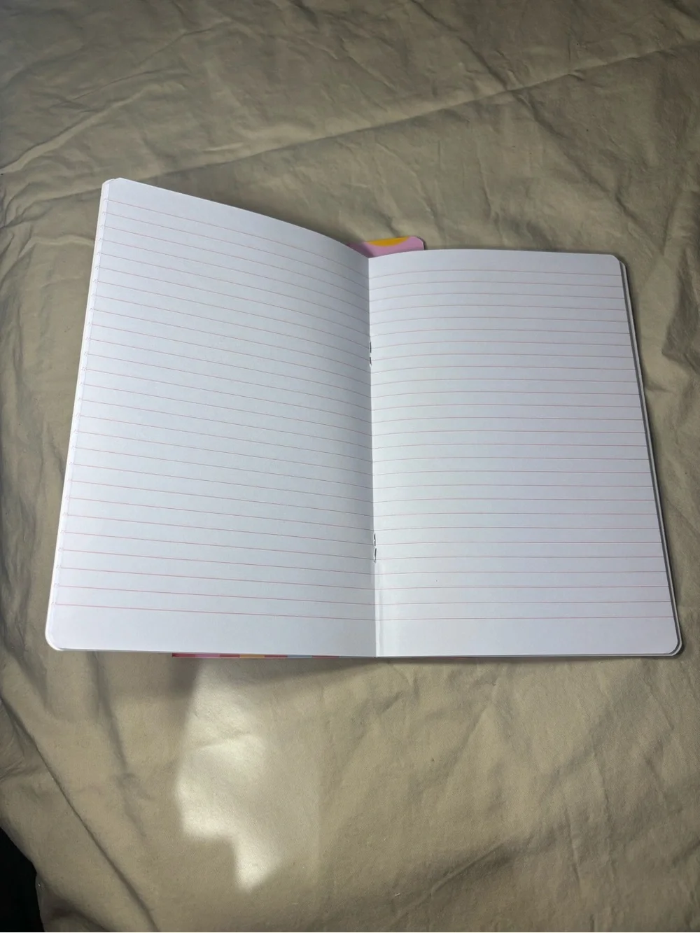 New 3 Pack Retro Arc Rainbow Notebook - Orange, Pink, Blue Journal Diary